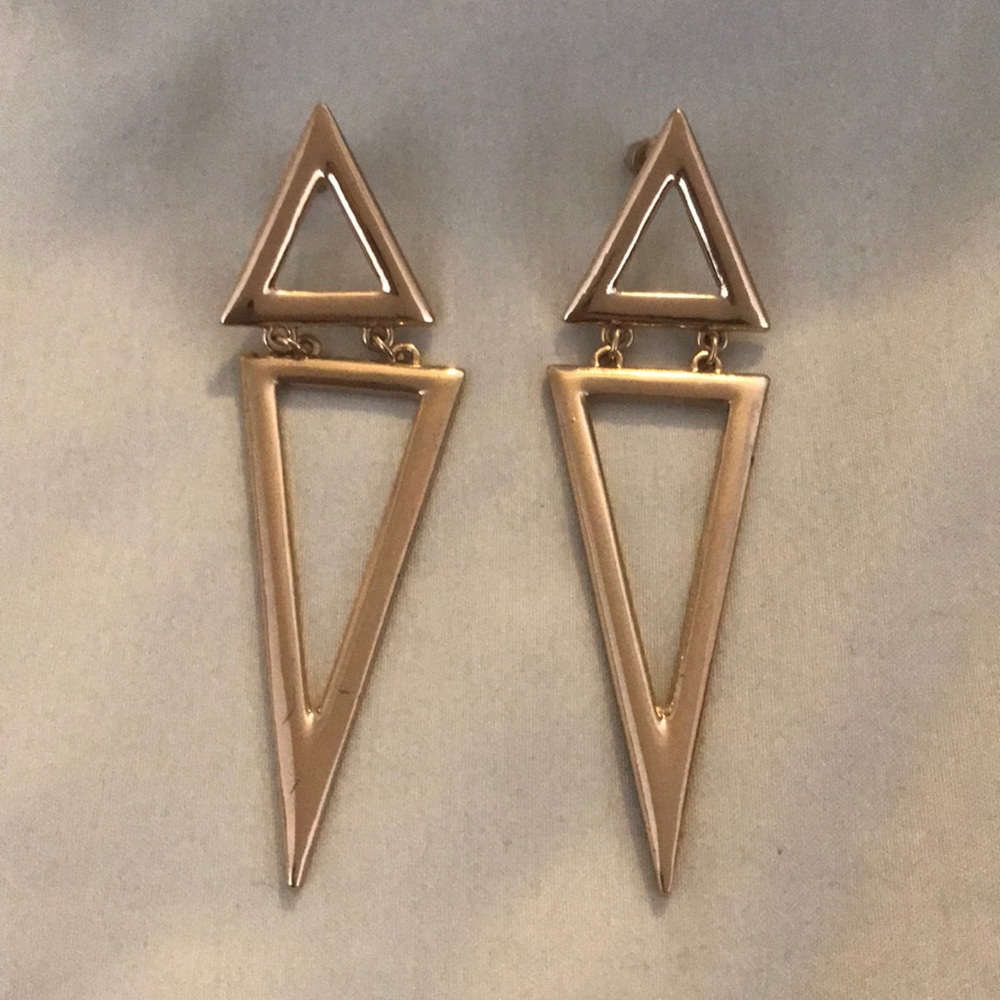 Gold Fashion Earrings